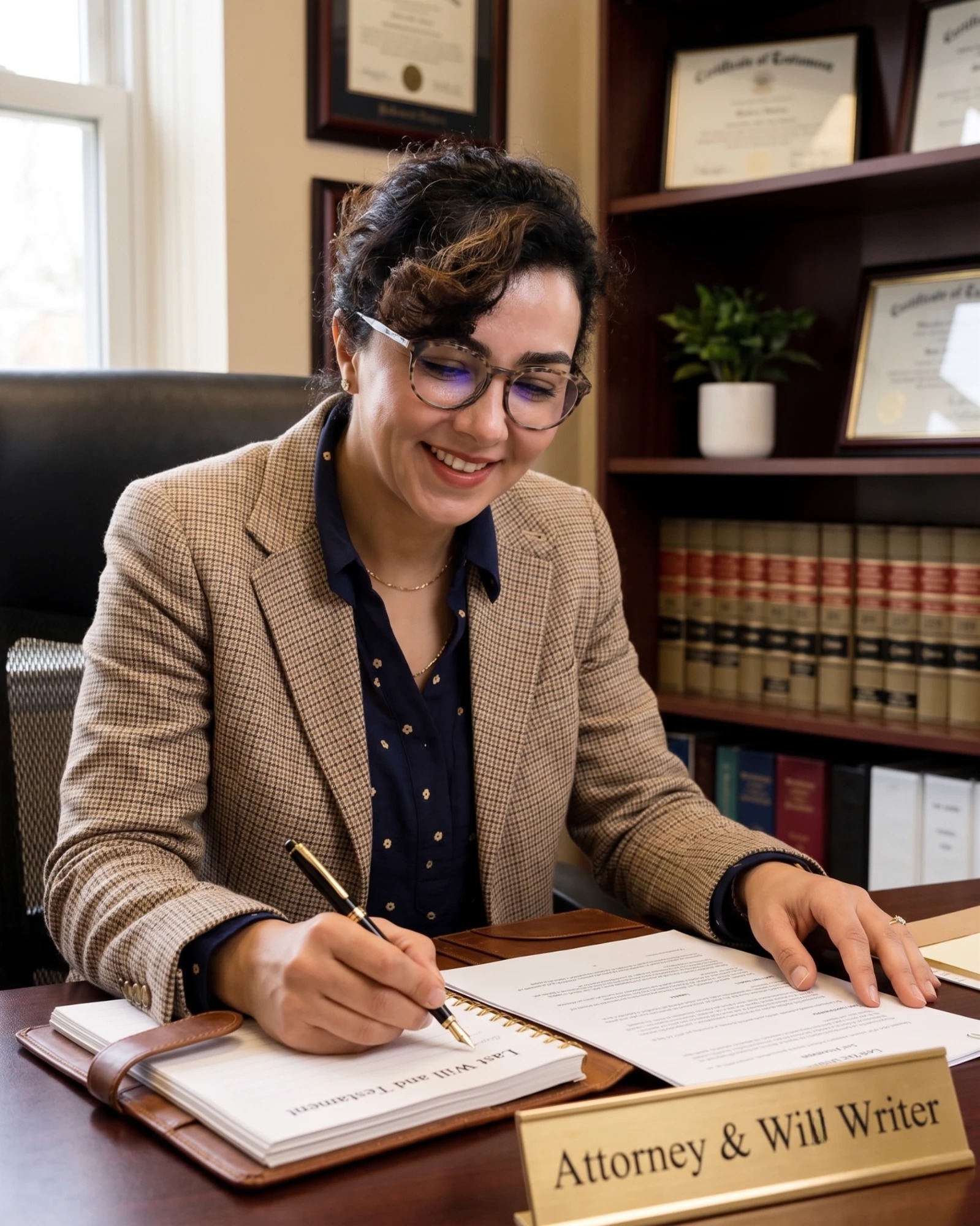 Fauzia Abrahams, professional will writer and member of The Society of Will Writers